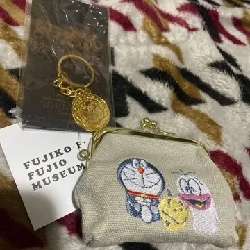 도라에몽 후지코 후지오 캐릭터 가마구치 지갑 동전 지갑 코인 키링