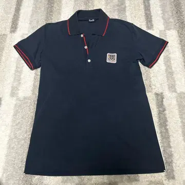 D&G 네이비 피케 셔츠