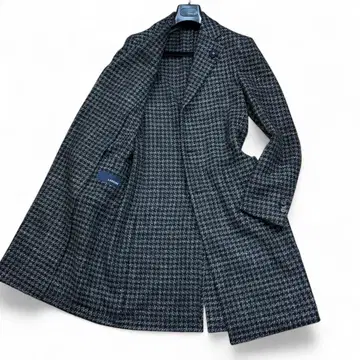 컨디션 최상 라르디니 현행 체스터 코트 자카드 사이즈 46