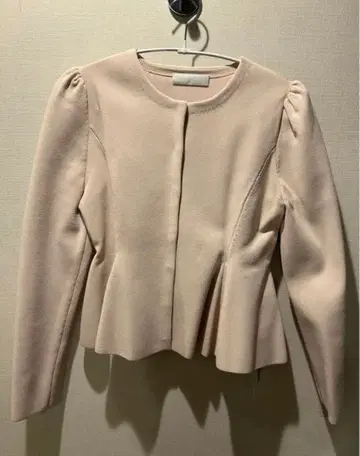 셀포드 더스티 핑크 니트 가디건