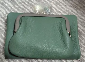 [ 미사용 새상품 ] 이아파피요네 가마구치 지갑 스모키 그린