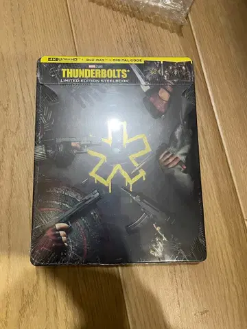 썬더볼츠 스틸북 북미판 미개봉