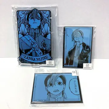 가치액터 잔카 아크릴 스탠드 캔뱃지 마루쿠지 스퀘어 캔뱃지