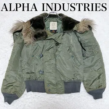 알파 인더스트리즈 N-2B 플라이트 자켓 카키 90's