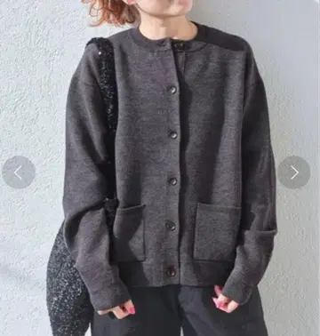 스픽 앤 스팬 더블 페이스 가디건