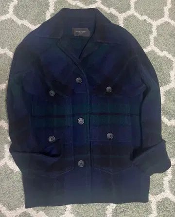 정품 지엘 썬더 울 피 코트 M