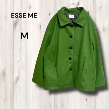 에쎄미 숏 기장 울 코트 자켓 포멀 출퇴근 M
