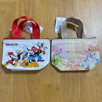 홍콩 디즈니 쇼핑백 키링 2개 세트