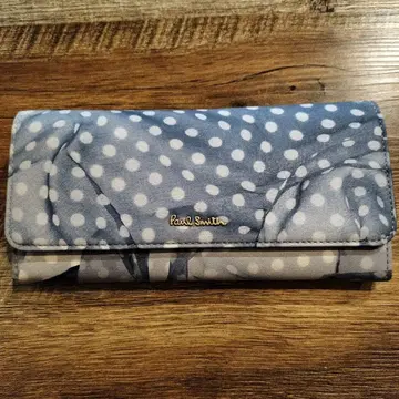 폴 스미스 물방울 패턴 장지갑 여성용
