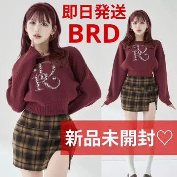 Darich 다리치 DR 비쥬 볼륨 리브 니트탑 BRD 빨간색