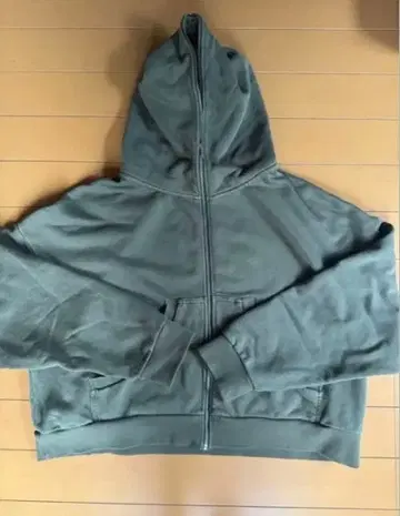 엔타이어 스튜디오 ETERNAL ZIP HOODIE / SOOT xs