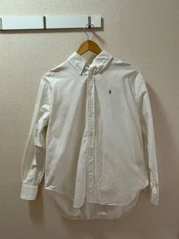 폴로 랄프 로렌 긴팔 셔츠 핑크 포니