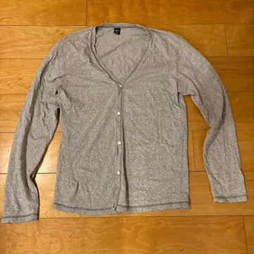 GOOD ON 그레이 V넥 가디건
