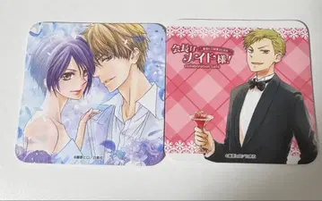 회장님은 메이드! 콜라보 카페 이케부쿠로 한정판 코스터