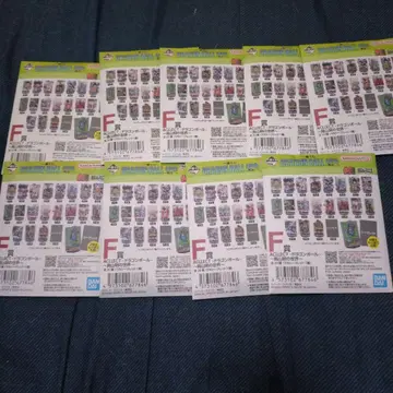 제일복권 드래곤볼 40th F상 ACLLECT 미개봉 9점