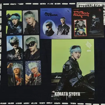 JO1 HIMP 키마타 쇼야 트레이딩 카드 스티커 플라이어