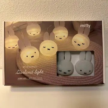 miffy 가랜드 라이트 USB 연결