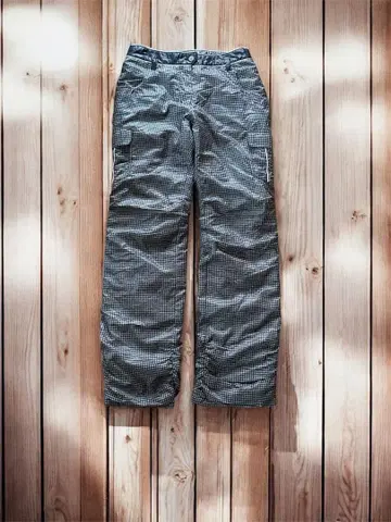 가을/겨울 방한 대책 푸마 골프 하운드투스 체크 충전솜 패턴 웜 팬츠