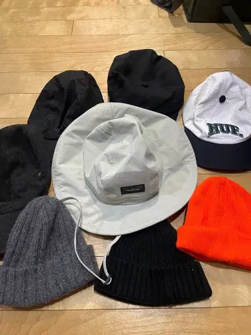 모자 세트 (캡 비니) 8점 세트