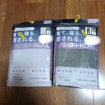 MEDIHEAL 긴팔 셔츠 팬츠 상하의 세트 여성용 L 사이즈