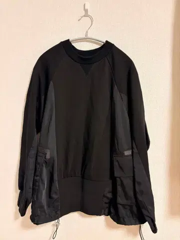 CYNICAL 트레이닝복 블랙 MLLITARY 도킹 스웨트 쭈리