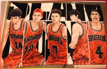 [ 새상품급 ] 슬램덩크 쇼호쿠 고등학교 THE FIRST 플리스 담요