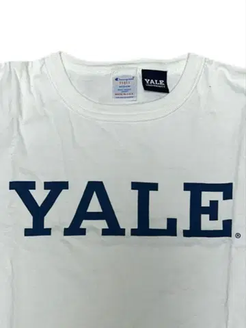 미국제 염색 YALE 티셔츠