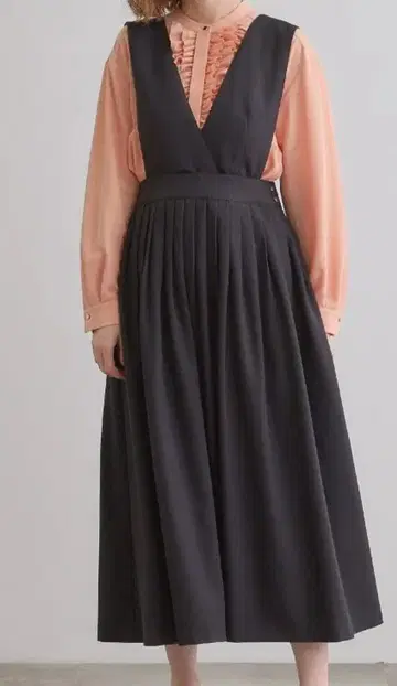 2WAY 클래시컬 점퍼 드레스