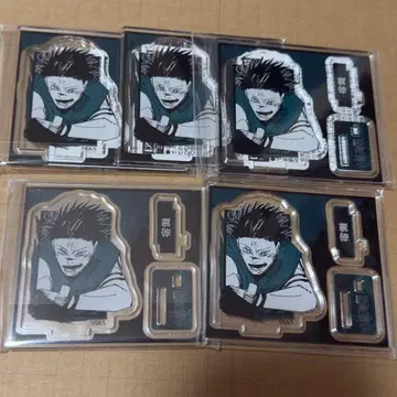 주술회전 양면 스쿠나 아크릴 피규어 컬렉션 5개 세트