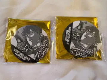 WINDBREAKER 원작 시계 부품 캔뱃지 타키이시야 x 2 윈브레전