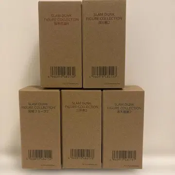 SLAM DUNK FIGURE COLLECTION 5체 세트