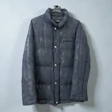 플레이보이 남성용 스웨이드 다운 자켓