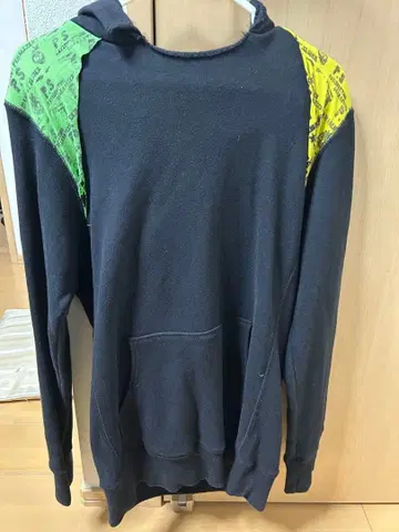 PERMANENT SLIDER 후드 부착 후드티 블랙