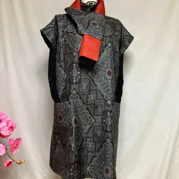 기모노 리메이크 // 오시마 명주 // 튜닉 NO 317