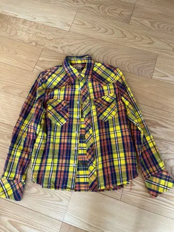 TMT 체크 플란넬 셔츠