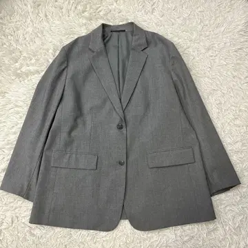 컨디션 최상 유니클로 앤언컨 테일러드 자켓 그레이 3XL