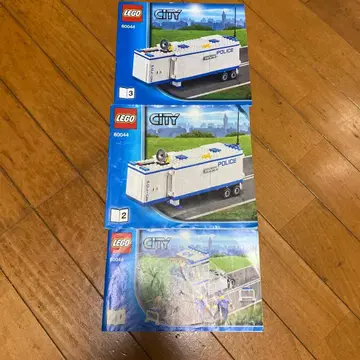 LEGO City 60044 경찰 트럭 세트 외 3세트