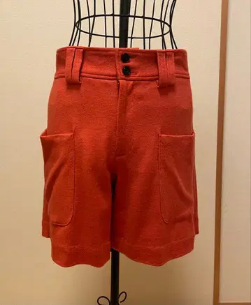 miniyu 숏팬츠 오렌지 S 일본제