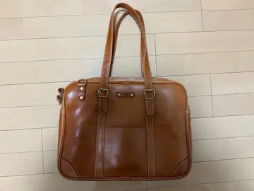 숄더 가능한 투핸들 비즈니스 백 (BW-57) / 카멜 (커스텀)