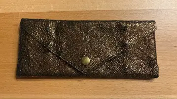 유이치 타치야마 롱 지갑 골드