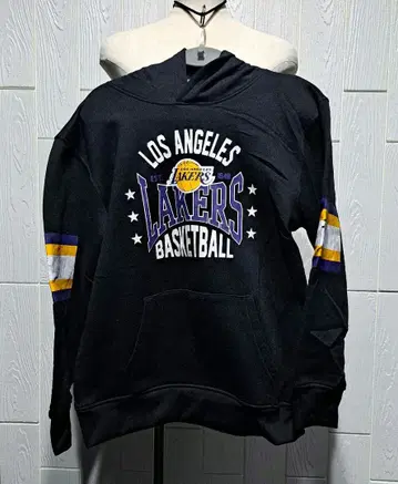[빈티지] Los Angeles Lakers 후드티 블랙 S상당