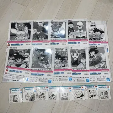 드래곤볼 1번 복권 40주년 코믹스 클리어 파일
