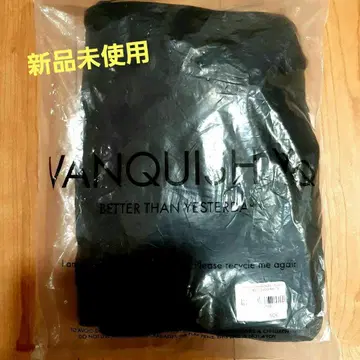 VANQUISH 블랙 팬츠