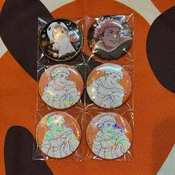 주술회전 이타도리 유우지 캔뱃지 말큐브