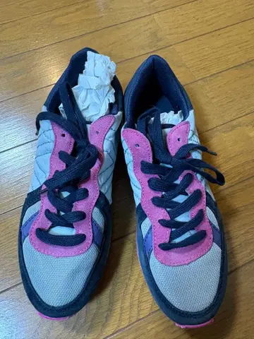 Victoria 스니커즈 그레이/핑크