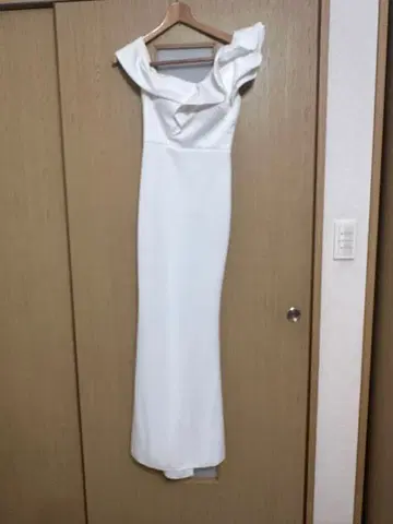 웨딩 드레스 미스코리아 드레스 화이트