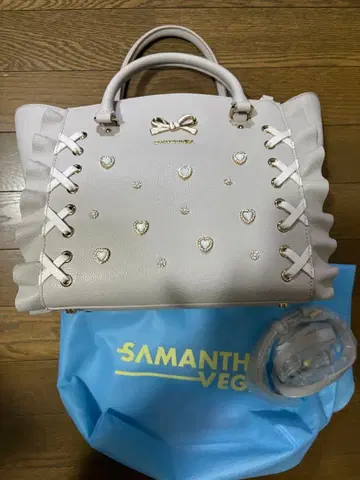 미사용 새상품 사만사 베가 비쥬 플래터 미니 그레이