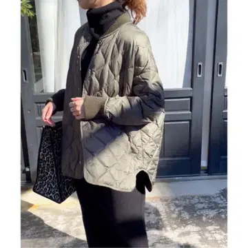 Spick & span 퀼팅 블루종 새상품급 38 사이즈