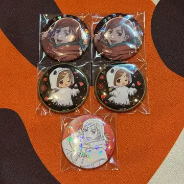 주술회전 쿠기사키 노바라 캔뱃지 말큐브