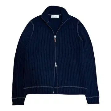 BRUNELLO CUCINELLI 캐시미어 드라이버 니트 네이비